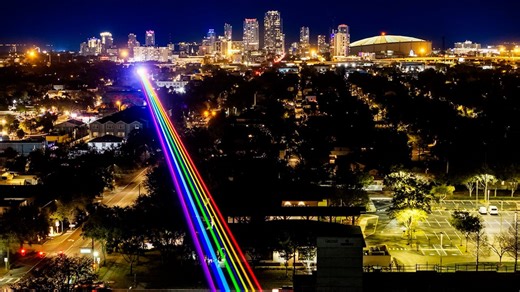 Pride organizers respond to rainbow crosswalk removal with large installation