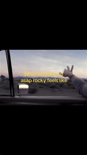 What Listening to A$AP Rocky Feels Like: Edit & Song Mood