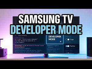 How to Enter Developer Mode on a Samsung Smart TV