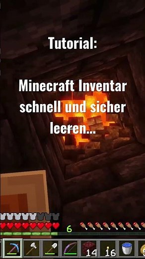 Tutorial: Minecraft Inventar schnell und sicher leeren…