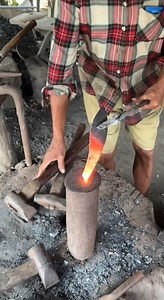 Beating Dagger Handle With Old Hummer #reelstrending #reelsfacebook #reelsfbシ #reelsfypシ #reelschallenge #reel #reels #reelkarofeelkaro #reelitfeelit #reelsviralシ#reelsfypシ #reelsfbシ #reelsvideoシ #reels2024 ##Amazing | Secret Metal Works