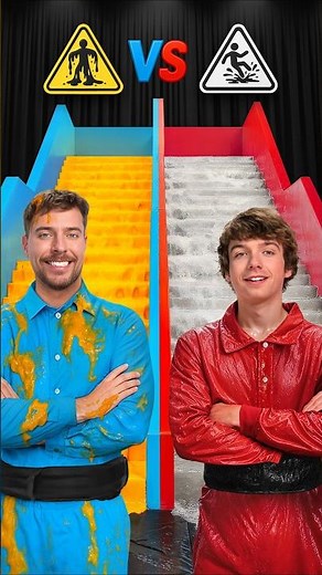 Slippery vs Sticky Stairs