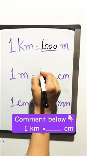 Unit Conversion Trick for Exams #maths #mathematics #mathstricks #mathtricks #education #shortsfeed