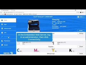 Xerox® VersaLink® Configuring USB Settings