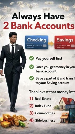You should have 2 Bank accounts |Here is the reason 😇