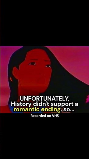 Pocahontas (1996) — The Bitter-Sweet 1996 Ending That Broke the Disney Fairytale Formula! 🍂💔#shorts