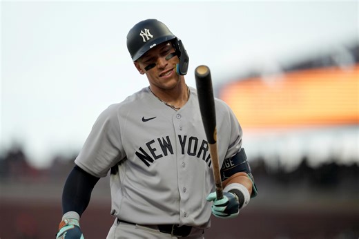 Aaron Judge has a rough opening night, but there is an encouraging sign