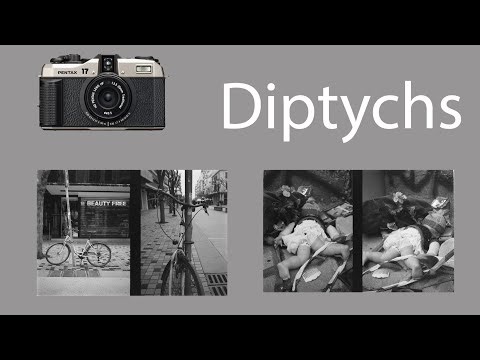 Trying Diptychs with the Pentax 17 for first time