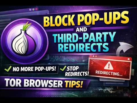 How to Block Pop ups and Third Party Redirects in Tor Browser | GearUpWindows Tutorial