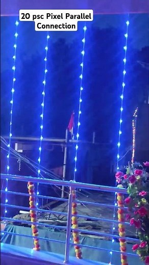 Pixel Led Parallel Connection #pixellightdecoration #pixelledlight #pixelparallelconnection