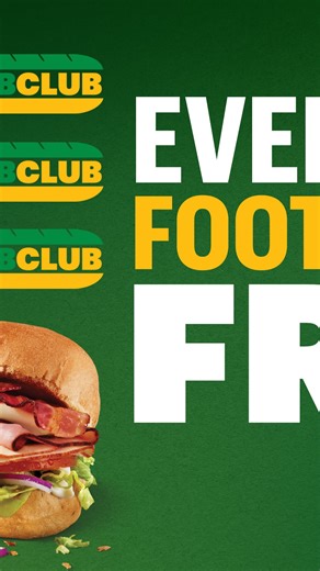 @subway on Instagram: "Join Sub Club and cheer with glee - every fourth Footlong is truly free! Must be a Sub Club Member to qualify for this offer. Free Footlong will appear in account within 24 hours of qualifying purchase. Limitations apply. All fees apply on Subway® delivery orders. See subway.com for more details about Sub Club."