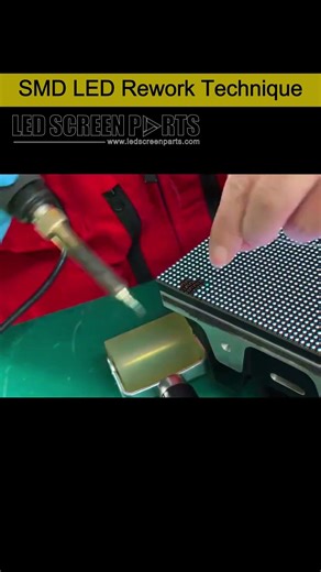 Restoring SMD LEDs on LED Display Modules