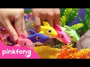 Make Clay Baby Shark 🦈 | Arts & Crafts | Animal Song | Pinkfong Official - Videos For Kids