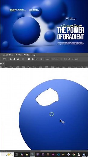 The Power of Gradients. Master Gradient Effects in Photoshop. #GradientEffect #AdobePhotoshop