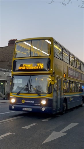 Dublin Bus: Route 77A | ALX400 AX562 | Pearse Street, Dublin City | 1/2/2026