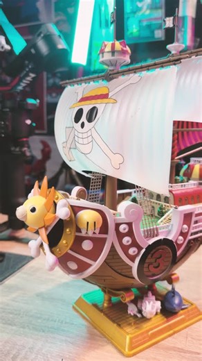 Thousand sunny build! Strawhat pirates ship! Lets go hohoho! One piece! #collection #modelkit