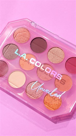 Unveil your inner makeup artist skills with this gorgeous eyeshadow palette-Unveiled. This palette has 12 blendable, buildable, and highly-pigmented finishes and textures, ranging from eye-catching shimmers to silky mattes. Apply with your favorite eyeshadow brushes or your fingers for an easy and quick build. What are you waiting for? @FiveBelow has this palette for ONLY $5! Travel-sized ✨ Highly-Pigmented ✨ Easy-to-blend ✨ Shimmer Finishes ✨ Matte Finishes ✨ Cruelty-free #lacolorscosmetics #fi