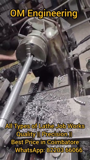All Types of Lathe Machine Job Work | Best Price 🔧 #lathe #coimbatoreindustry #lathejobs