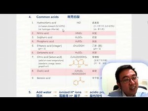 Herman Yeung - HKDSE Chemistry Chapter 4-3 (Acid & Alkali 酸與鹼) - Acid酸