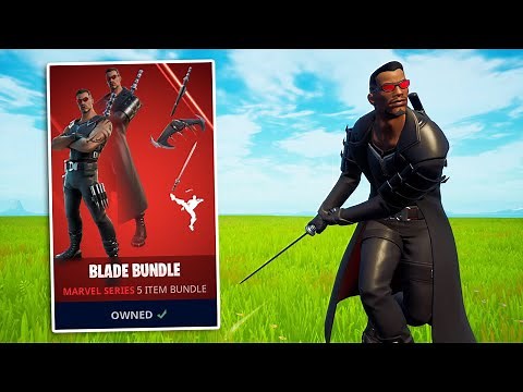 New BLADE Bundle Gameplay in Fortnite!