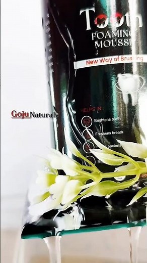 GOJU Tooth Foaming Mousse–Fresh Breath & White Teeth Daily! New Trend or Game-Changer? 🦷