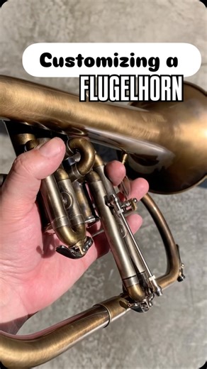 3.5K views · 152 reactions |  We carried out the customization and maintenance of this flugelhorn. The valve stem was broken, and the pistons were sticking. . ️ Fizemos o trabalho de customização e manutenção dos pistos deste flugel, estava com a haste quebrada e pistos enroscando. . #padovanimouthpieces #trumpetlovers #trompete #flugelhorn #trumpetplayers #padovanimusic | Padovani Music | Facebook