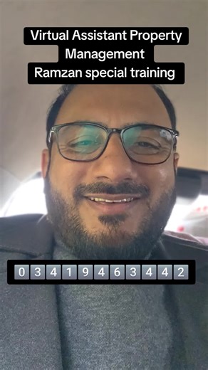 Virtual Assistant Property Management Ramzan special training #creatorsearchinsights2026 #W3SKILLSET #happynewyear