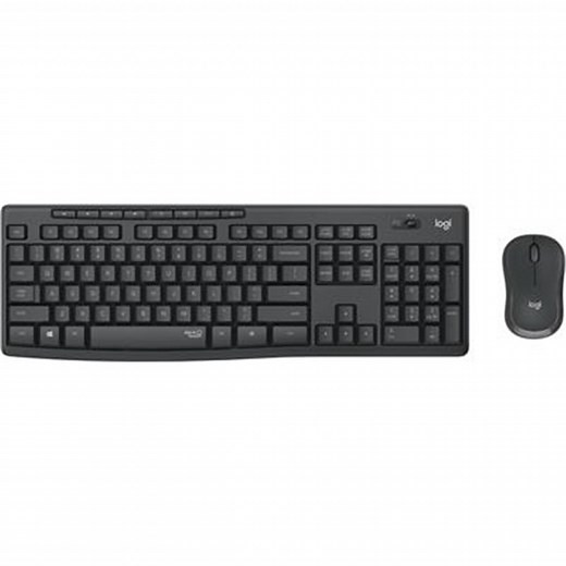 Buy the Logitech MK295 Silent Wireless Keyboard & Mouse Combo - Black ( 920-009814 ) online
