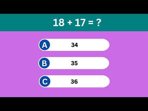 PARTY GAME for Kids - ⚡ Rapid Maths Quiz | Addition & Subtraction Challenge