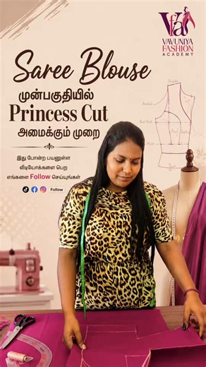 Saree blouse princes cut . . #saree #sareeblouse #sareelove #sewing #vavuniya