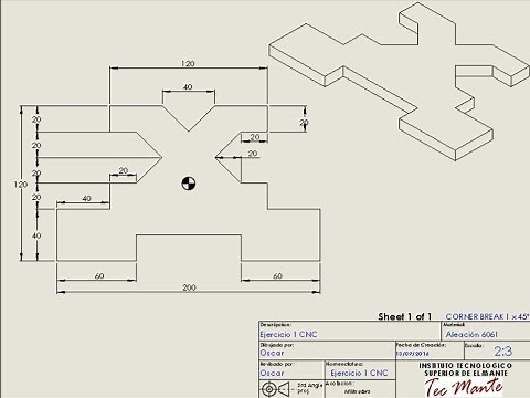 Ejercicios basicos para CNC