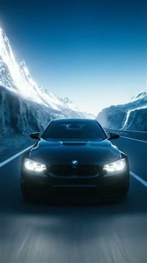 BMW Racing Through Mountain Roads with Stunning Views#Entertainment90w