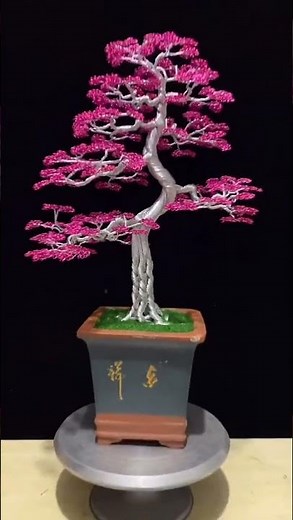 How To Make A Wire Tree | TikTok: @aametalbonsai