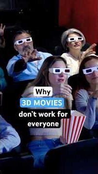 If 3D Movies Don’t Look 3D to You, This Might Be Why