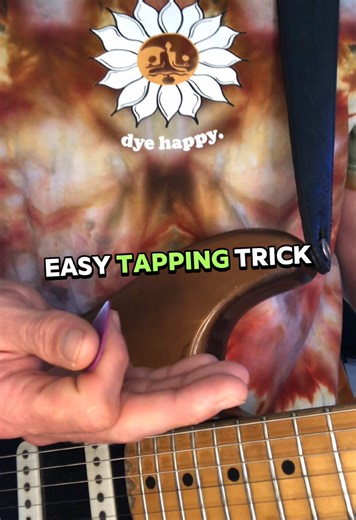 Tapping Trick🎸 #guitar #guitarplayer #guitarsolo