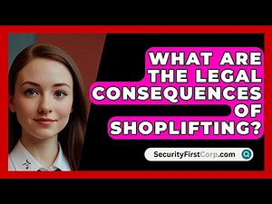 What Are The Legal Consequences Of Shoplifting? - SecurityFirstCorp.com