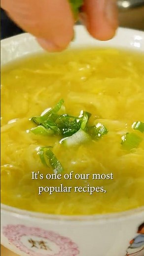 The simplest Egg Drop Soup!