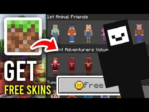 how to get free skins in minecraft?