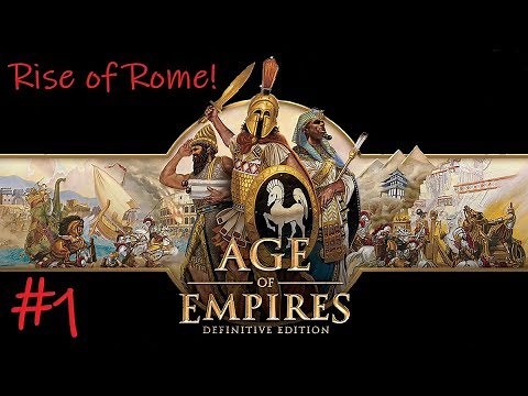 Age of Empires 1 HD Definitive: Rise of Rome Campaign #1 (NOSTALGIA)