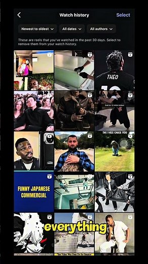 How to find recently watched videos for TikTok and instagram #recentlywatched #videos #tiktok