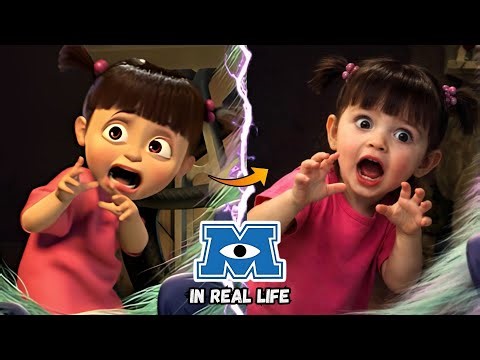 MONSTERS Inc. in REAL LIFE | Mike, Sulley & Boo Reimagined