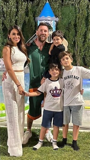 Lionel Messi Family Moments ❤️ | Real Life of a Legend #shorts#football #messi