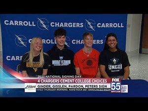 Carroll's Ginder, Gisslen, Pardon & Peters cement college choices