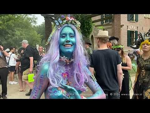 Castlefest 2024 Bodypaintparade zondag HD 1080p