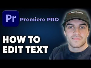 How to Edit Text in Adobe Premiere Pro (Full 2025 Guide)