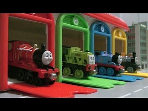 토마스와 친구들 장난감 차고지놀이 Thomas and Friends Toys In Garage