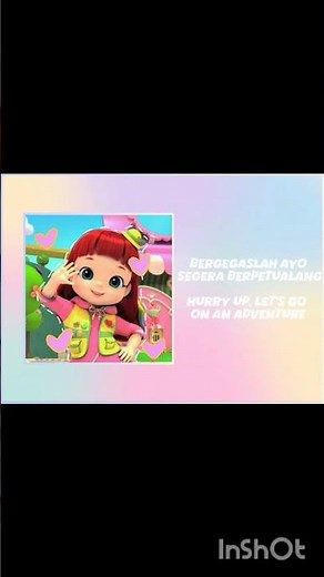 rainbow ruby opening song lyrics Indonesian and English subtitles || #rainbowruby #songlyrics #fyp