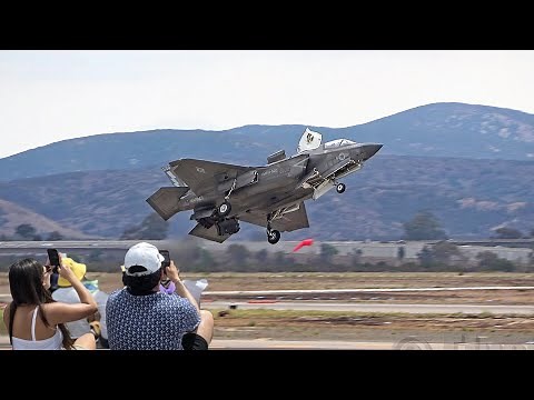 F-35B — The World's Most Advanced Short-Takeoff Stealth Jet @ America's Airshow