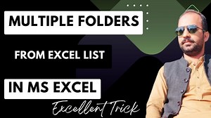 Create Multiple Folders from Excel List || Amazing and Time Saving Excel Feature Don't Forget to Share and Subscribe!! #folder #foldersinexcel #excelbesttrick #windowstricks #msexcel #exceltips #exceltricks | Trick and click