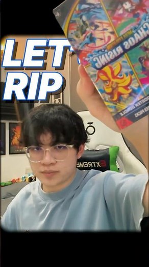 Let's Rip | Chaos Rising Booster Bundle🐸 #pokemon #pokemoncards #pokemontcg #greninja #chaosrising